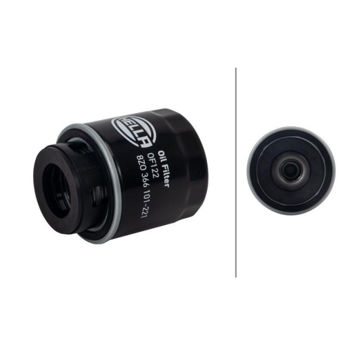 &Ouml;lfilter Hella 8ZO 366 101-221 f&uuml;r Vag Vw (svw) Byd