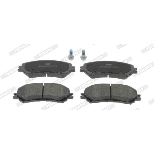 Bremsbelagsatz Scheibenbremse Ferodo FDB4869 Premier Eco Friction für Renault