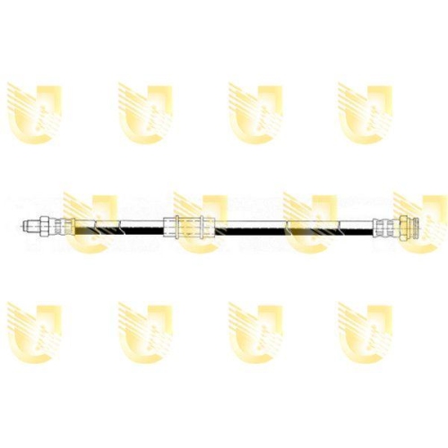 Bremsschlauch Unigom 372813 f&uuml;r Fiat Vorne