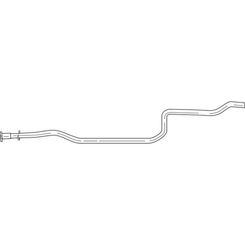 Abgasrohr Sigam 25502 f&uuml;r Ford Mazda Mitte