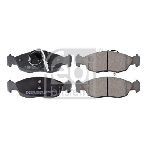 Bremsbelagsatz Scheibenbremse Febi Bilstein 16259 f&uuml;r Citro&euml;n Peugeot
