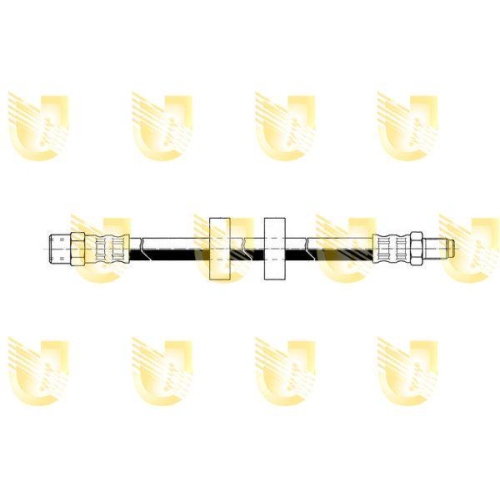Bremsschlauch Unigom 379760 für Audi VW Vorne