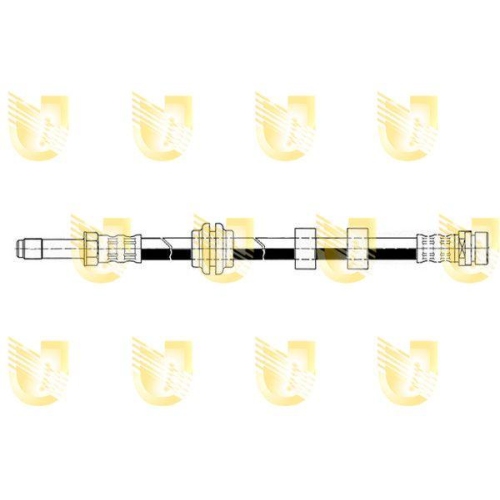 Bremsschlauch Unigom 376946 für Ford Vorne