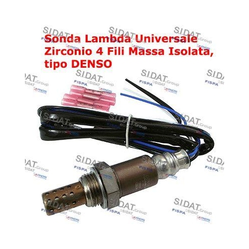 Lambdasonde Sidat 90076 f&uuml;r Audi Bmw Daihatsu Honda Mazda Mitsubishi Nissan Saab