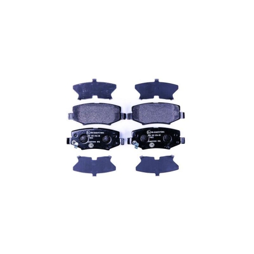 Bremsbelagsatz Scheibenbremse Hella 8DB 355 014-381 f&uuml;r Chrysler Dodge Tata Jeep
