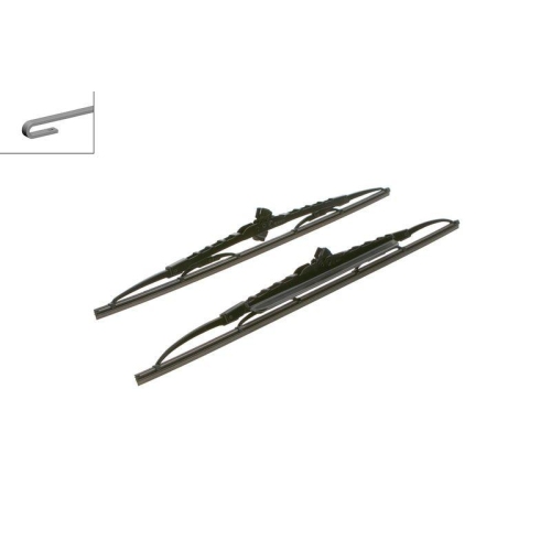 Wischblatt Bosch 3397118566 Twin f&uuml;r Opel Vauxhall Holden Vorne