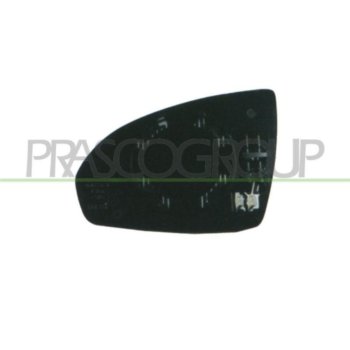 Spiegelglas Au&szlig;enspiegel Prasco ME3057503 f&uuml;r Mercedes Benz Rechts
