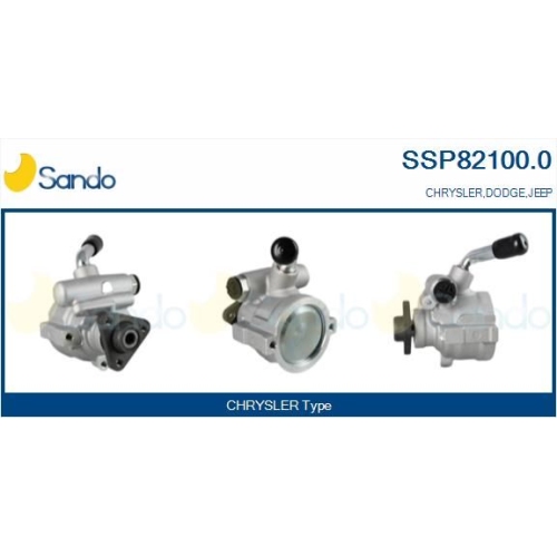 Hydraulikpumpe Lenkung Sando SSP82100.0 f&uuml;r Chrysler Jeep