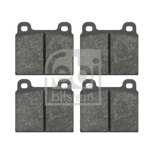 Bremsbelagsatz Scheibenbremse Febi Bilstein 16300 f&uuml;r VW Vorderachse