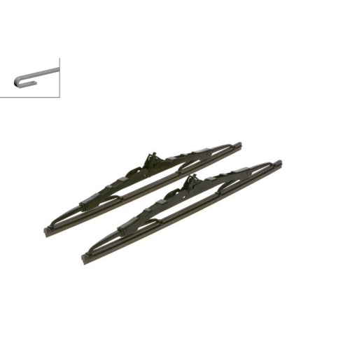 Wischblatt Bosch 3397118700 Twin für Citroën Daf Honda International Harv. Vorne