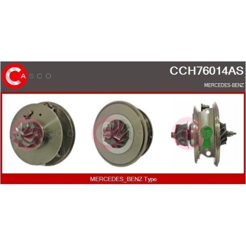 Rumpfgruppe Turbolader Casco CCH76014AS Brand New Hq für Mercedes Benz