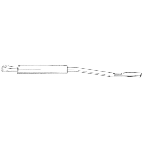 Mittelschalld&auml;mpfer Sigam 15405 f&uuml;r Bmw Mitte