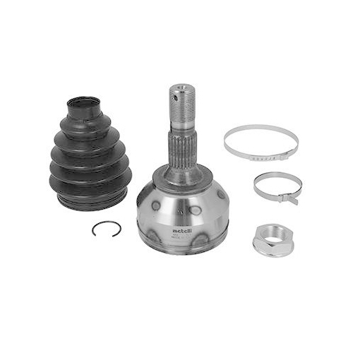 Gelenksatz Antriebswelle Metelli 15-1553 für Citroën Vorderachse Radseitig