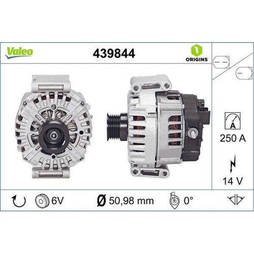 Alternator Valeo 439844 Valeo Origins New Oe Technology for Mercedes Benz