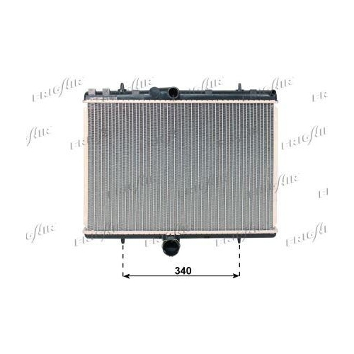 K&uuml;hler Motork&uuml;hlung Frigair 0104.3167 f&uuml;r Toyota Alfarome/fiat/lanci