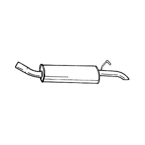 Endschalld&auml;mpfer Sigam 25625 f&uuml;r Ford