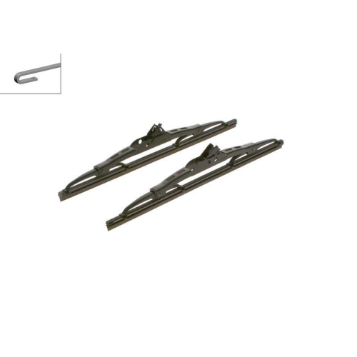 Wischblatt Bosch 3397118801 Twin f&uuml;r Citro&euml;n Fiat Lancia Mercedes Benz Nissan VW