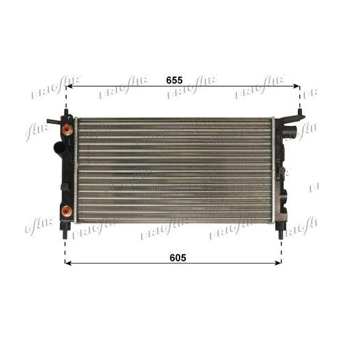 K&uuml;hler Motork&uuml;hlung Frigair 0107.3134 f&uuml;r General Motors