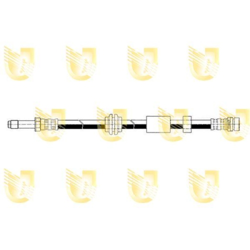 Bremsschlauch Unigom 377997 für Ford Vorne