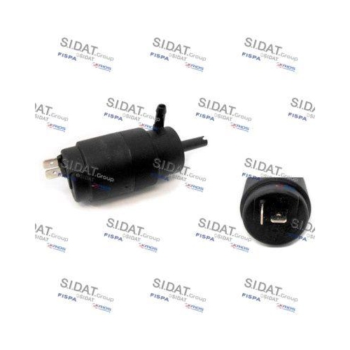 Waschwasserpumpe Scheibenreinigung Sidat 5.5102 f&uuml;r Alfa Romeo Audi Bmw Citro&euml;n