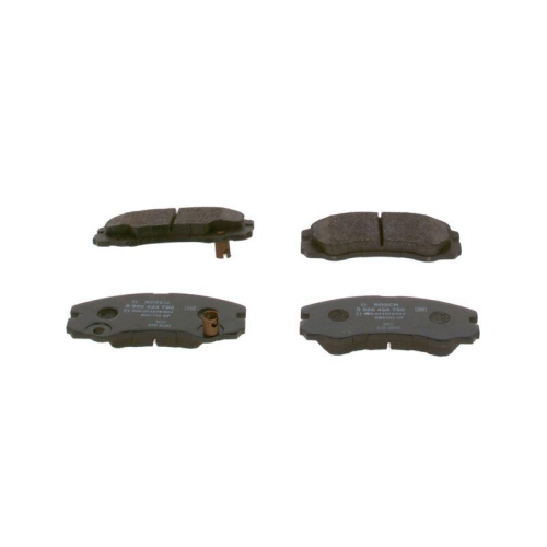 Bremsbelagsatz Scheibenbremse Bosch 0986424760 f&uuml;r Opel Saab Vauxhall Chevrolet