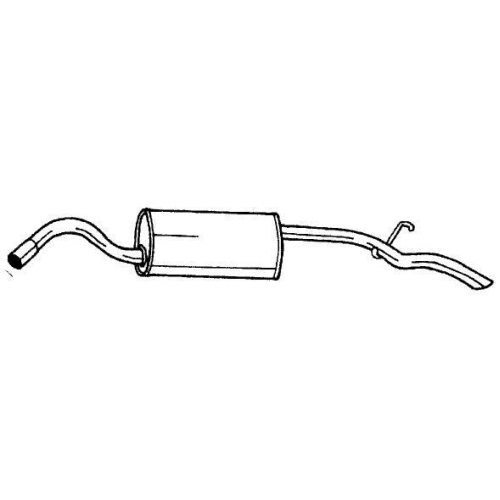 Endschalldämpfer Sigam 25634 für Ford