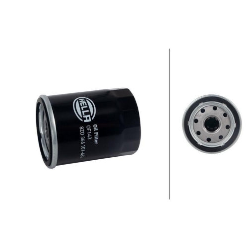 &Ouml;lfilter Hella 8ZO 366 101-431 f&uuml;r Toyota Perkins John Deere Lexus Toyota (gac)