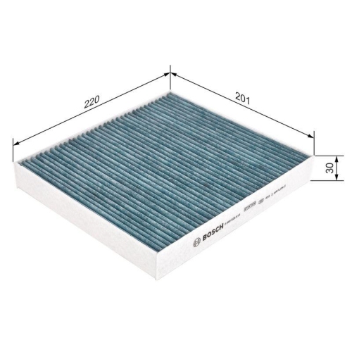 Filter Innenraumluft Bosch 0986628519 Filter+ f&uuml;r Isuzu Nissan Toyota Lexus