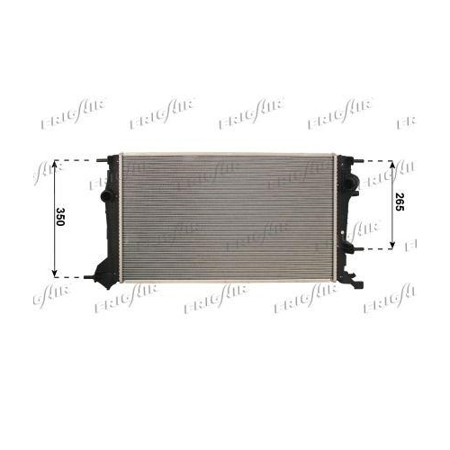 K&uuml;hler Motork&uuml;hlung Frigair 0109.3095 f&uuml;r Nissan Renault