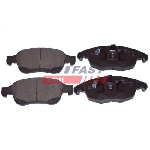Bremsbelagsatz Scheibenbremse Fast FT29514 f&uuml;r Citro&euml;n Peugeot Vorderachse