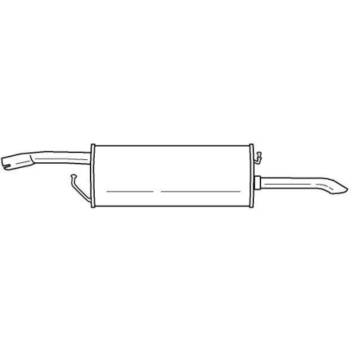 Endschalldämpfer Sigam 25656 für Ford