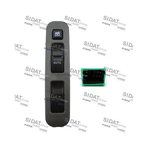 Schalter Fensterheber Sidat 5.145122A2 f&uuml;r Suzuki Vorne Links