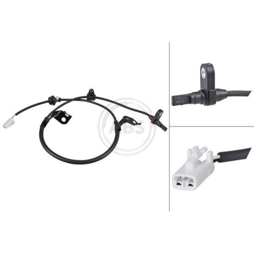 Sensor Raddrehzahl A.b.s. 31753 f&uuml;r Daihatsu Toyota Vorderachse Rechts