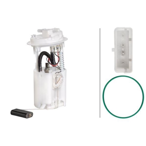 Kraftstoff Fördereinheit Hella 8TF 358 106-151 für Citroën Peugeot Hitachi