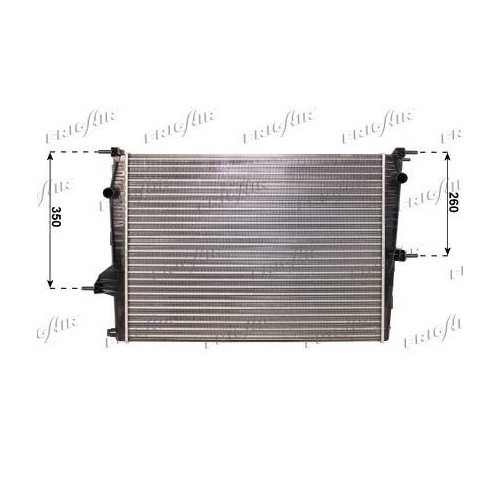K&uuml;hler Motork&uuml;hlung Frigair 0109.3098 f&uuml;r Nissan Renault
