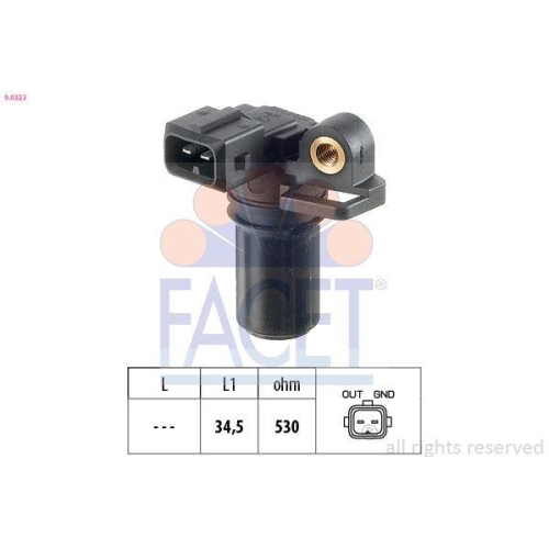 Impulsgeber Kurbelwelle Facet 9.0323 Made In Italy - Oe Equivalent für Ford