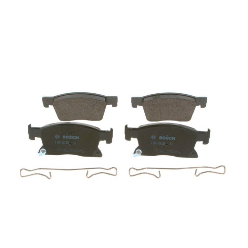 Bremsbelagsatz Scheibenbremse Bosch 0986424329 f&uuml;r Opel Vauxhall Vorderachse
