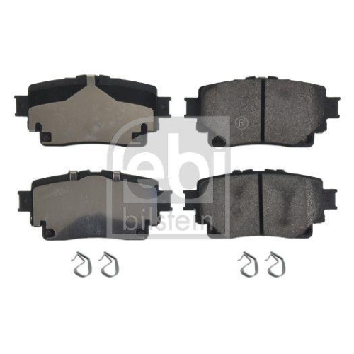 Bremsbelagsatz Scheibenbremse Febi Bilstein 180223 f&uuml;r Subaru Suzuki Toyota