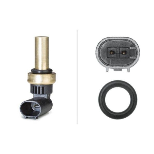 Sensor K&uuml;hlmitteltemperatur Hella 6PT 358 058-181 f&uuml;r Mercedes Benz Smart