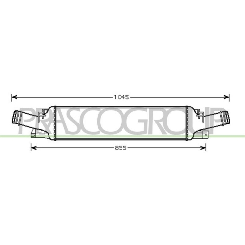 Ladeluftk&uuml;hler Prasco AD024N002 Aq f&uuml;r Audi Porsche