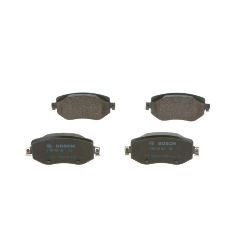 Bremsbelagsatz Scheibenbremse Bosch 0986424386 f&uuml;r Renault Vorderachse