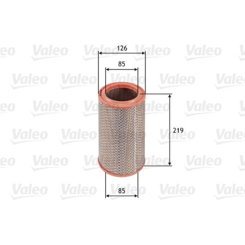 Luftfilter Valeo 585609 f&uuml;r Citro&euml;n Ford Renault Renault Trucks