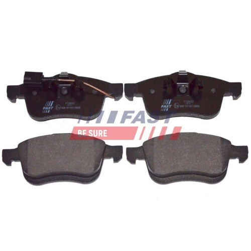 Bremsbelagsatz Scheibenbremse Fast FT29157 f&uuml;r Opel Vauxhall Fiat Chevrolet