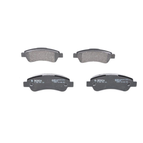 Bremsbelagsatz Scheibenbremse Bosch 0986494110 f&uuml;r Alfa Romeo Citro&euml;n Fiat