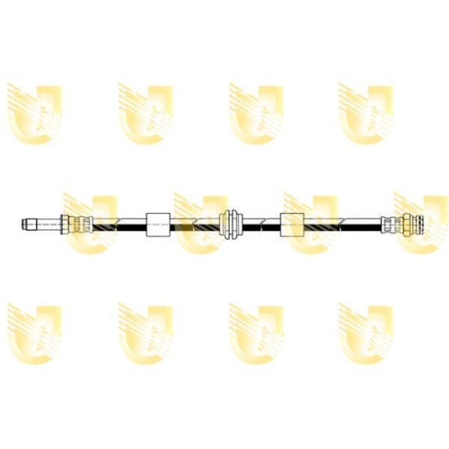 Bremsschlauch Unigom 377323 für Ford VW Vorne