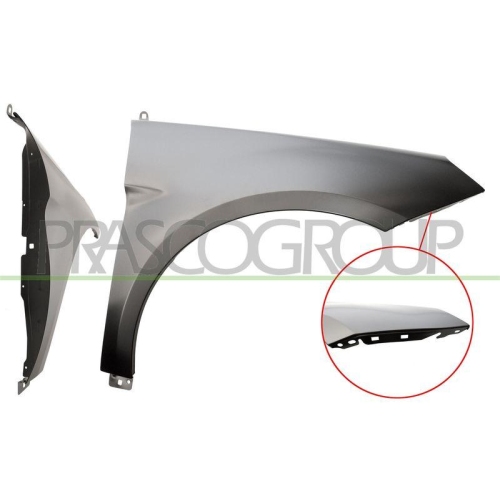 Kotflügel Prasco ME4223003 für Mercedes Benz Mercedes Benz Vorne Rechts