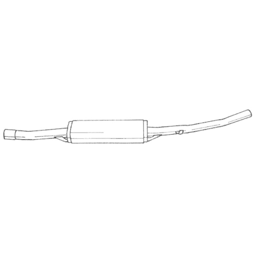 Mittelschalld&auml;mpfer Sigam 18400 f&uuml;r Alfa Romeo