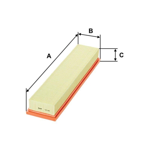 Air Filter Valeo 585080 for Citro&euml;n Peugeot For Vehicles With Can Bus System