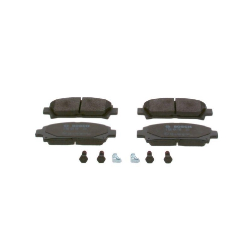 Bremsbelagsatz Scheibenbremse Bosch 0986424799 f&uuml;r Toyota Lexus Vorderachse
