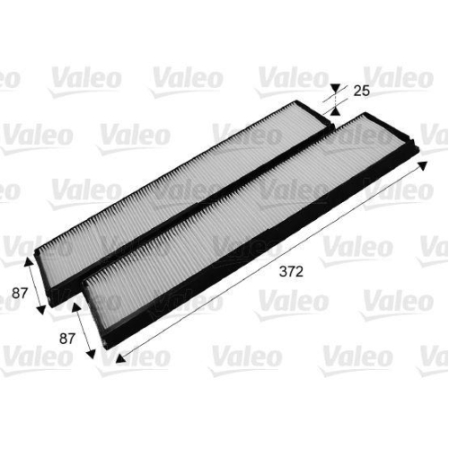 Filter Innenraumluft Valeo 715684 Valeo Essential für Mercedes Benz